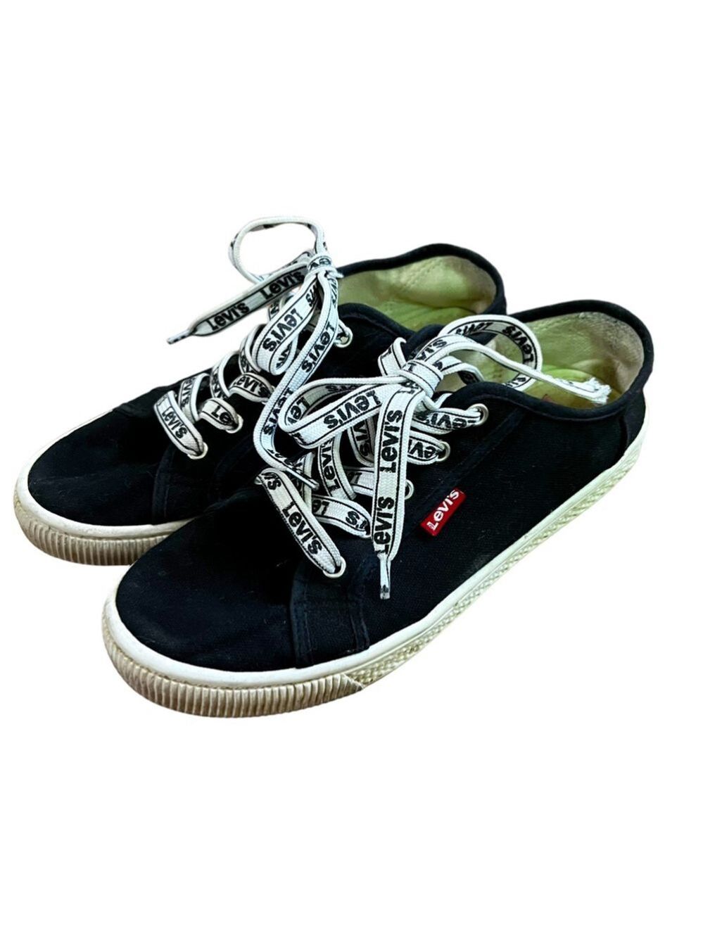 Levi’s Black Canvas Sneakers - Size 6.5